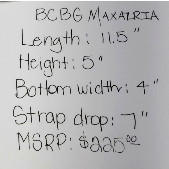 BCBGMAXAZRIA Cocoa Brown Leather Pebbled Bag - Picture 10 of 11